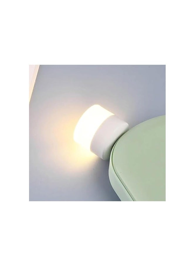 Risen 4 PCS USB Mini LED Night Light Bulb – USB Type, Car Night Light, LED Toilet Light, Baby Night Light, Bright Light for Kids' Bedroom.  - Image 5