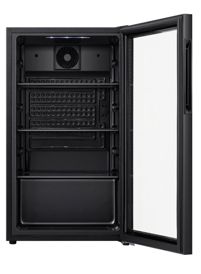 Xper 3.2 ft Black Display Refrigerator PCXP140B24 - Image 2