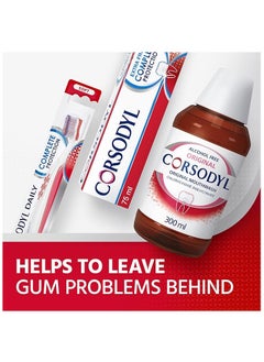 Corsodyl Alcohol Free Original Mouthwash Treat Gums Problems Bleeding Gums Irritated Gums Mouth Ulcers 300ml  - Image 5