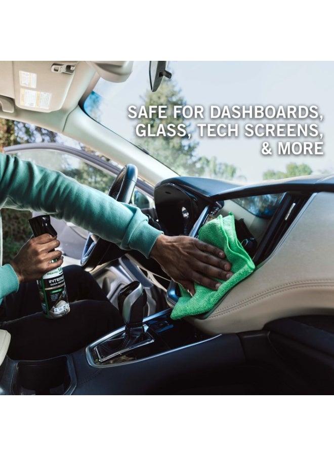 Turtle wax Streak-Free Mist Interior Quick Detailer Cleaner & Protectant Ceramic Repel & Protect Fresh Scent Uv Protection 591 ML - Image 2
