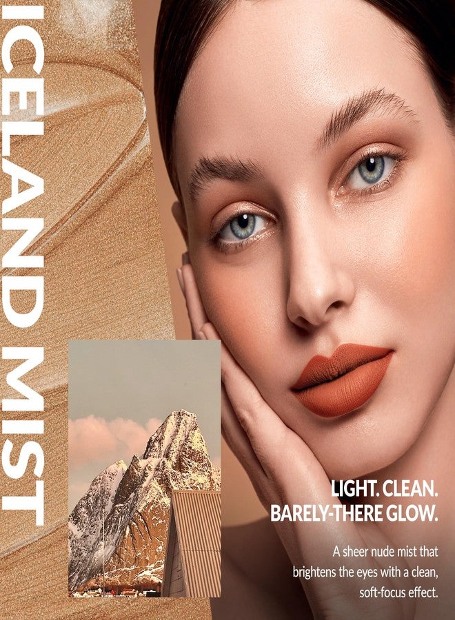 BEPHOLAN Nude Liquid Eyeshadow With Subtle Shimmer.Waterproof,Long-Lasting, Neutral Naked Smooth Creamy Eyeshadow Lightweight(Iceland Mist 06#) - Image 4