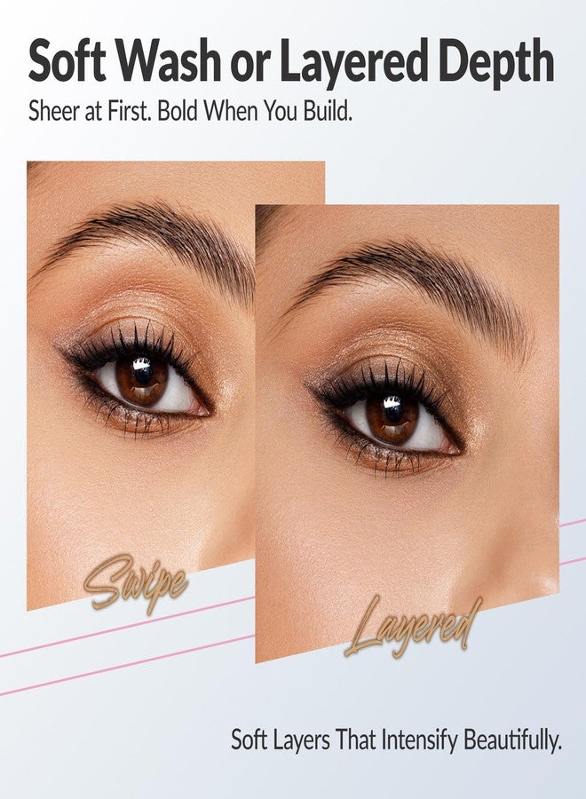 BEPHOLAN Nude Liquid Eyeshadow With Subtle Shimmer.Waterproof,Long-Lasting, Neutral Naked Smooth Creamy Eyeshadow Lightweight(Iceland Mist 06#) - Image 5