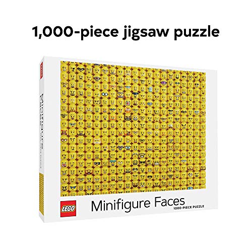 Chronicle Books LEGO Minifigure Faces 1000-Piece Jigsaw Puzzle - Image 2