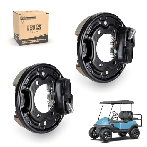 10L0L Golf Cart Rear Brake Assembly Kit for Club Car DS/Precedent 1995-Up & Tempo 2018-Up– Complete Left & Right Brake Cluster, Durable OEM Replacement 101823301/103380202 - Image 3
