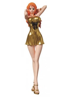 One Piece Film Gold Glitter & Glamours Nami Movie Style Action Figure (Gold Dress Version)