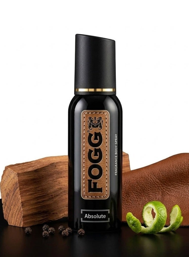 FOGG Absolute Perfume Mist for Men, Long-Lasting Fresh Fragrance, 120ml - Image 3