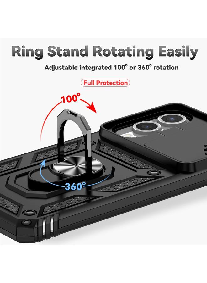 اس-توب جراب لهاتف Samsung Galaxy S25 Edge 5G مع حامل كاميرا منزلق - Image 5