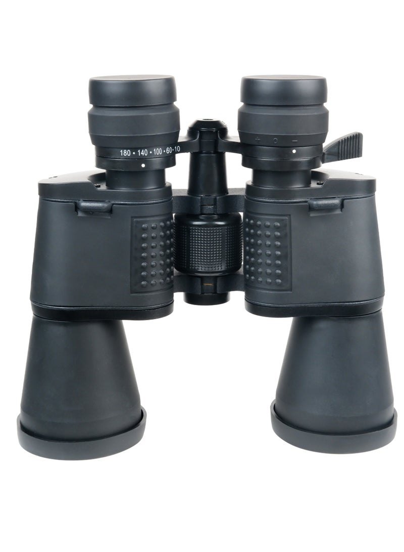 Eyebre 180x100 Binoculars, High Power Zoom HD Prism Lens Binoculars, Easy To Carry Telescope, Portable Waterproof Binocular For Bird Watching Sports Games, (1pc, Black, Design 2) 