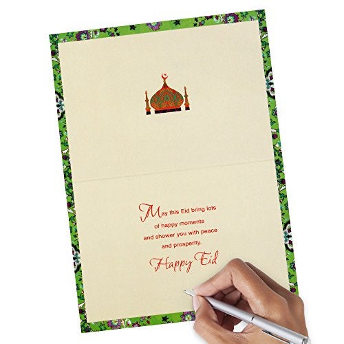Hallmark Pack of Eid al-Fitr or Eid Al-Adha Cards, Eid Mubarak (6 Cards with Envelopes) - Image 4
