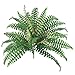 Beebel Artificial Silk Plant Boston Fern Bush Hanging Plants Fake Persian Rattan Greenery Imitation Ferns Plants for - Image 2