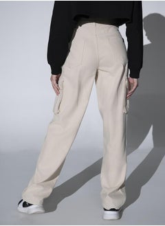Hubberholme Off White Jeans For Women  - Image 3