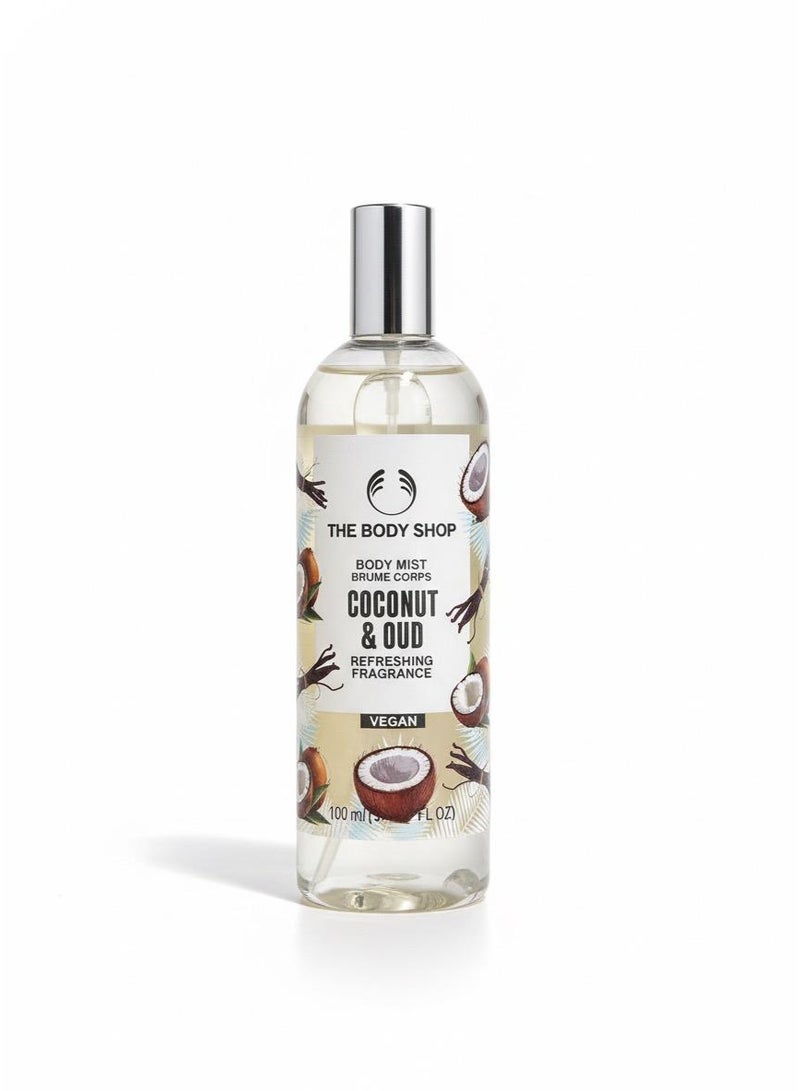 ذا بودي شوب معطر الجسم جوز الهند والعود 100 مل