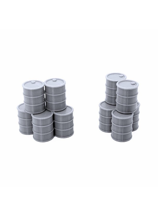 EnderToys براميل زيت معدنية من EnderToys بواسطة Terrain4Print، ديكور طاولة مطبوع بتقنية 3D لألعاب RPG وديكور حروب مصغر 28 مم - Image 3
