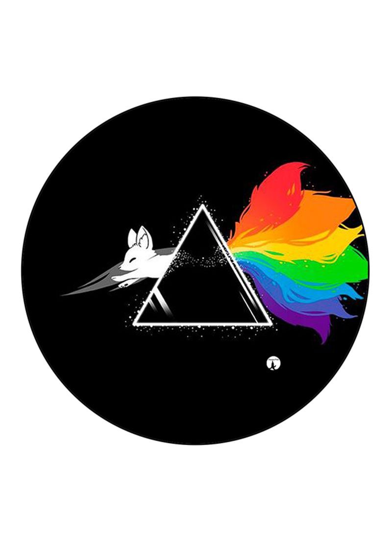 RKN Nine Tails Printed Round Pin Badge Multicolour - Image 2