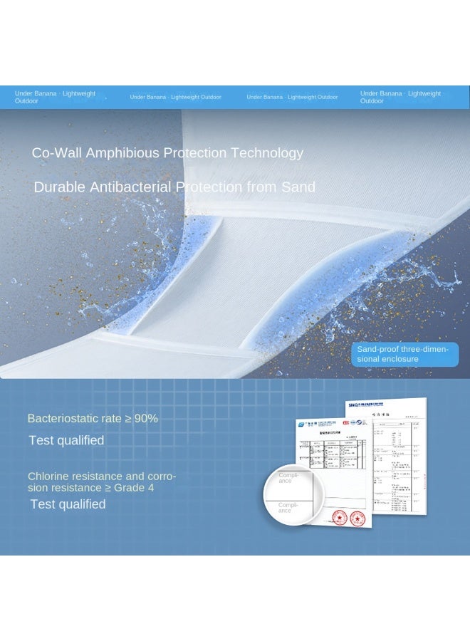 سمر 【أساسي صيفي】ملابس طاردة للماء واقية من الشمس للربيع والصيف، تنشيف سريع للتنقل، اللعب بالماء، عطلة الشاطئ، بناطيل تنورة الشمس - Image 5