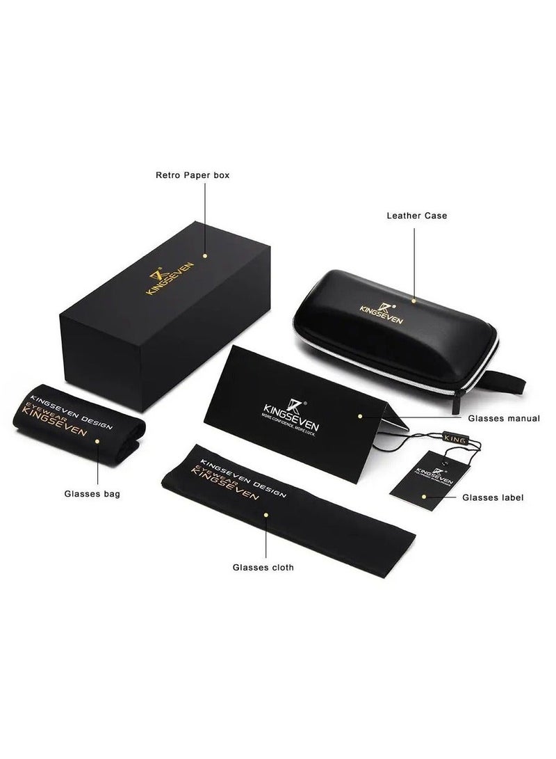 كينغسيفن نظارة شمسية مع الملحقات - Image 3