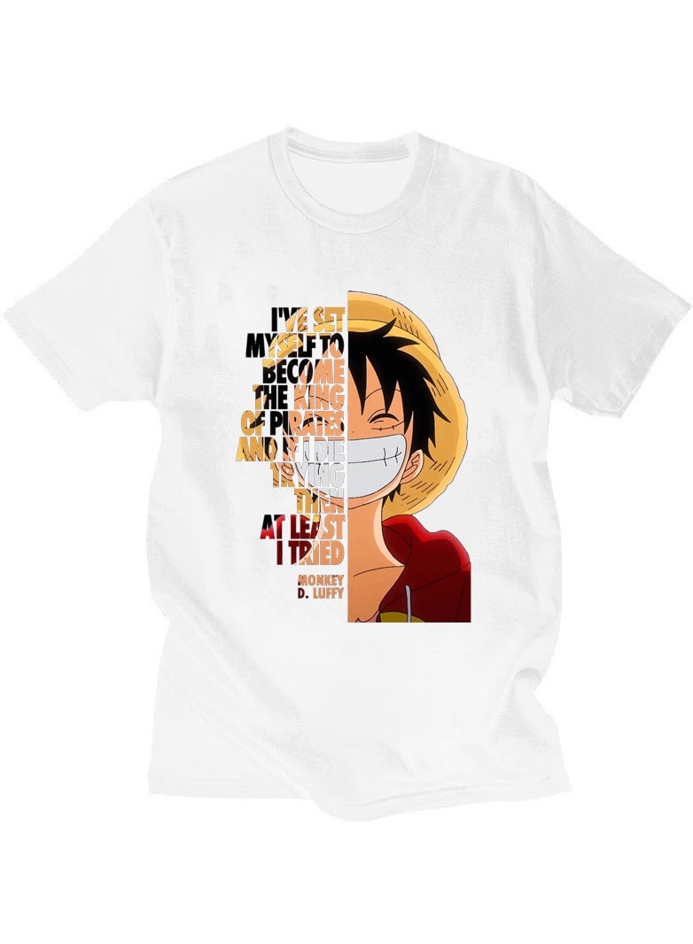 KUYING One Piece Short Sleeved T-Shirt 
