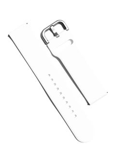Generic Replacement Silicone Sport Strap 20mm For Amazfit Bip U Pro /Bip/Bip Lite/Bip S/Bip S Lite/Bip U - White  - Image 2