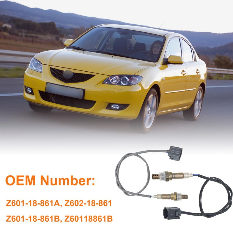 TINJO حساس الأكسجين TINJO O2 Z601-18-861A بديل علوي وسفلي لمازدا 3 2004-2009 - Image 3
