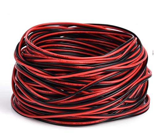 protium 22AWG Extension Copper Cable Wire Cord for LED Strips Charging Adapter Single Color 3528 5050 or DC Line Connection for Controller (20 Meter) - Image 1