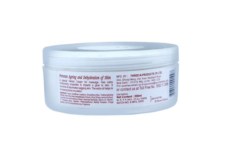 Ayur Herbal Massage Cream with Aloe Vera - Image 2