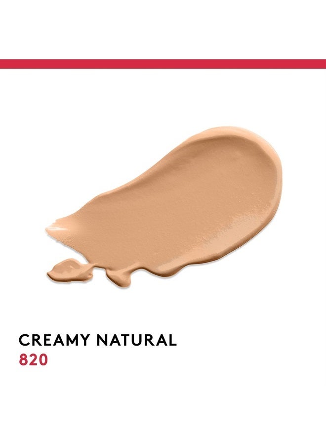 Covergirl Outlast Extreme Wear 3-in-1 Full Coverage Liquid Foundation, SPF 18 Sunscreen, Creamy Natural, 1 Fl. Oz. - Image 2