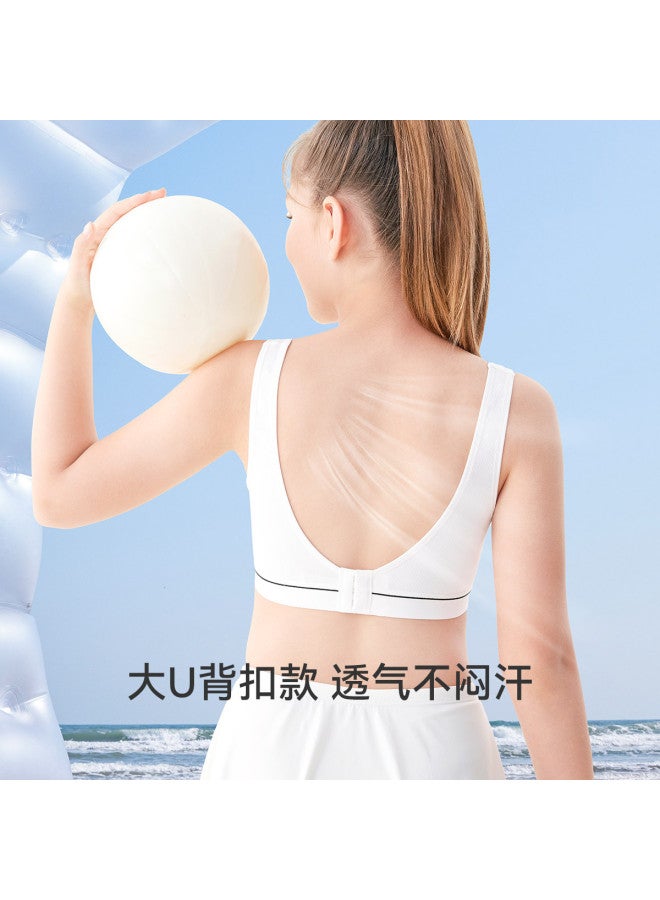 Long time companion big U-back Sports Bra With Fixed Pads For Girls Aged 12-15 - Stage 2 Training Bra - Image 3
