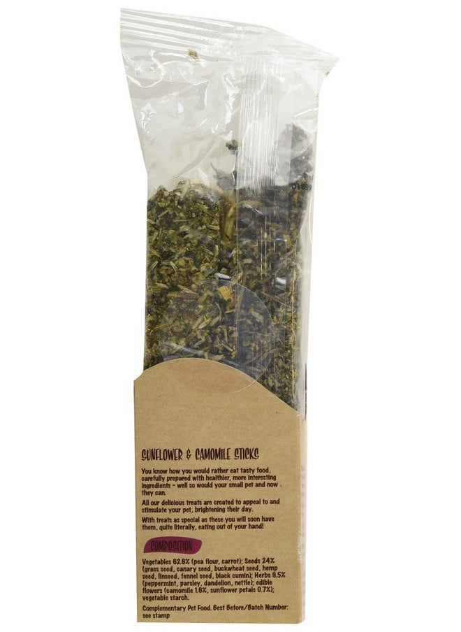 Rosewood Boredom Breaker NATURALS Sunflower and Camomile Sticks 140g  - Image 2
