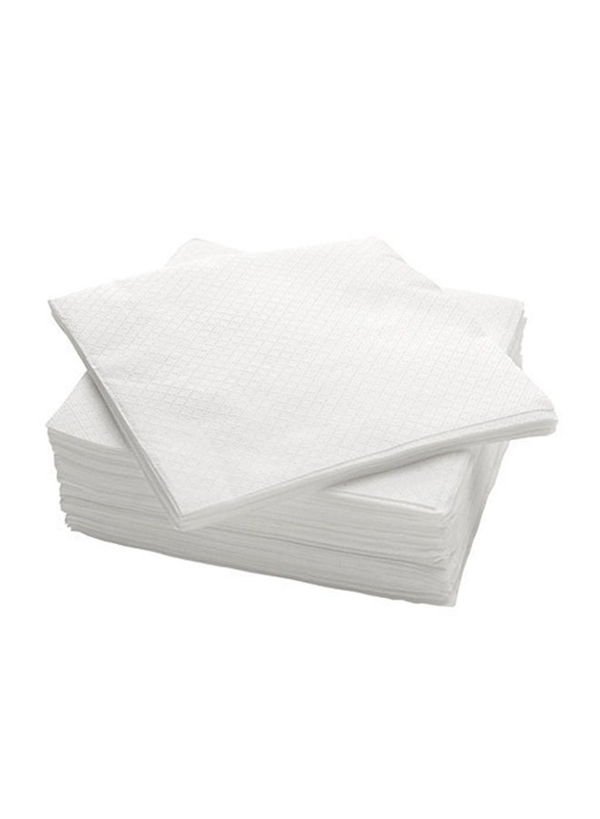 Falcon 100-Piece Napkin Paper Set White 30cm - Image 1