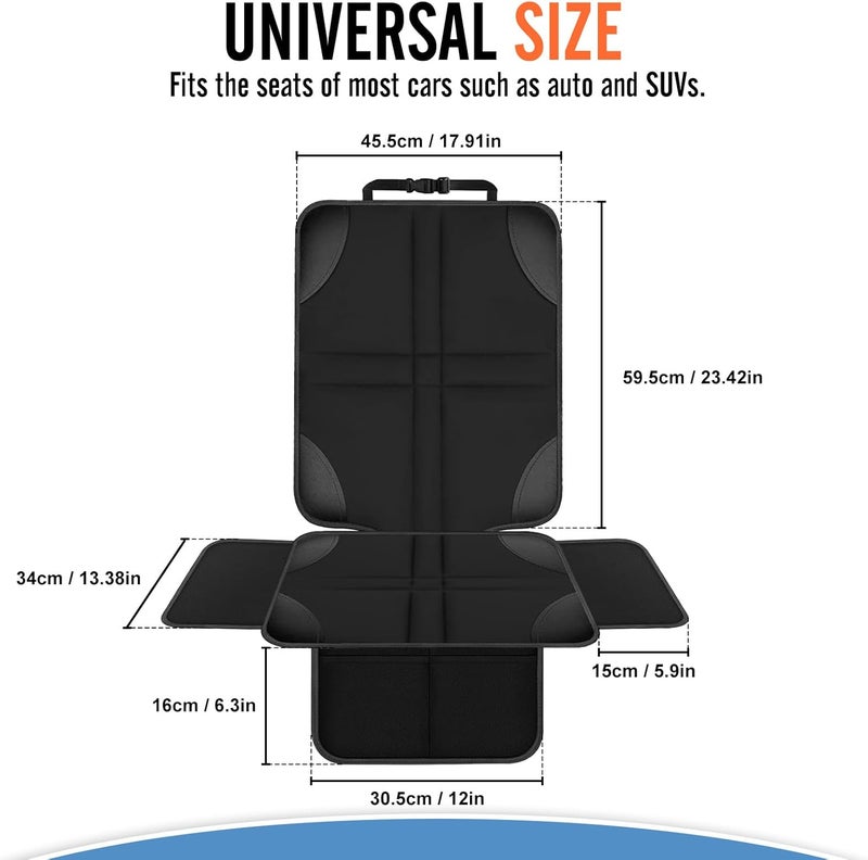 CHANCCI 2 PCS Car Seat Protectors for Child Seats - Waterproof and Dirt Resistant - Image 2