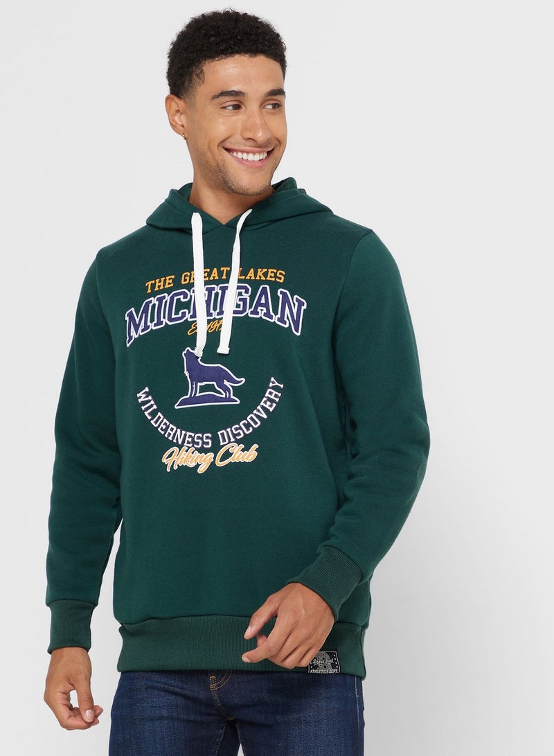 BRAVE SOUL Michigan Hoodie - Image 1