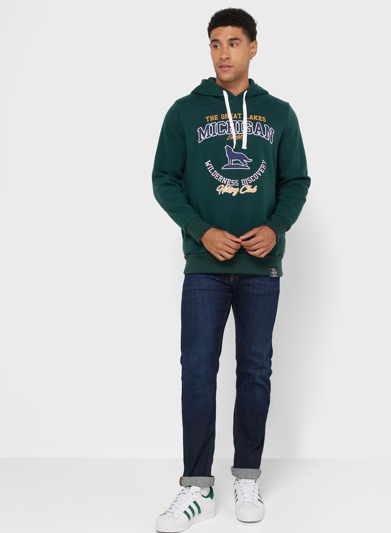 BRAVE SOUL Michigan Hoodie - Image 4