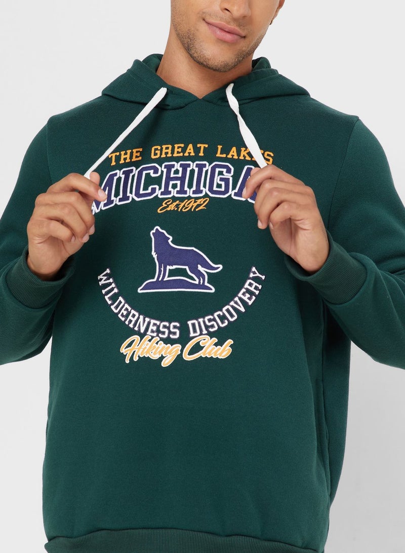 BRAVE SOUL Michigan Hoodie - Image 3