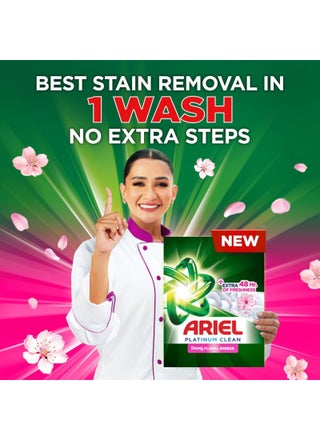 Fast Dissolving Laundry Detergent Powder With Floral Breeze - view 3
