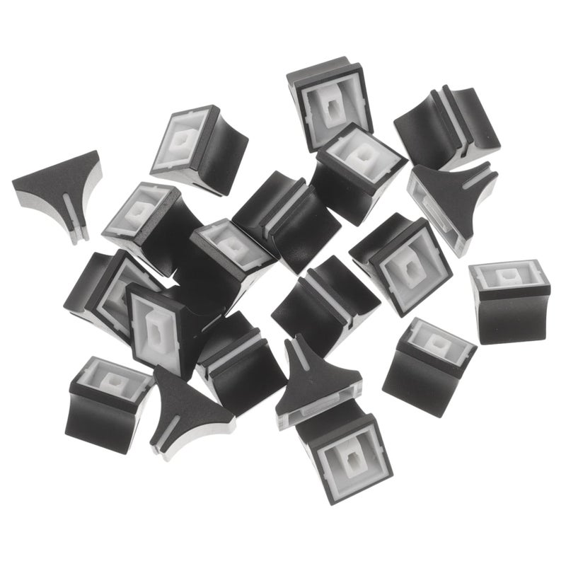 Mixer Slider Knobs Set 20 Pcs Replacement Potentiometer Cap Console - Image 5