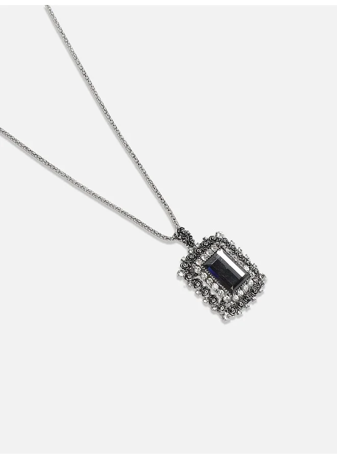 SOHI Secret Gardenia Artificial Pendant Necklace Jewellery