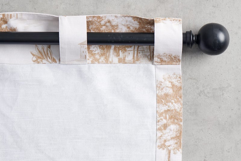 ميزون دي هيرمين Maison D 'Hermine Curtain 100 ٪ Cotton One Panel 50 "" X124 " - Image 5