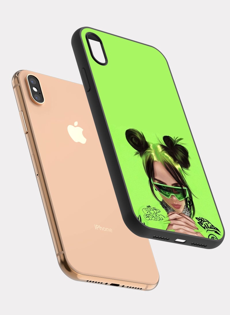 PXLAAT iPhone X MAX case cover Billie Eilish - Image 2