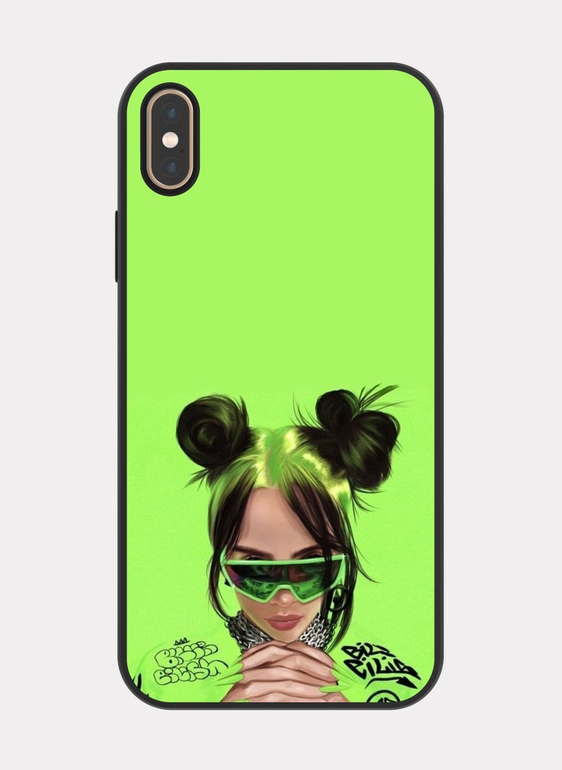PXLAAT iPhone X MAX case cover Billie Eilish - Image 1