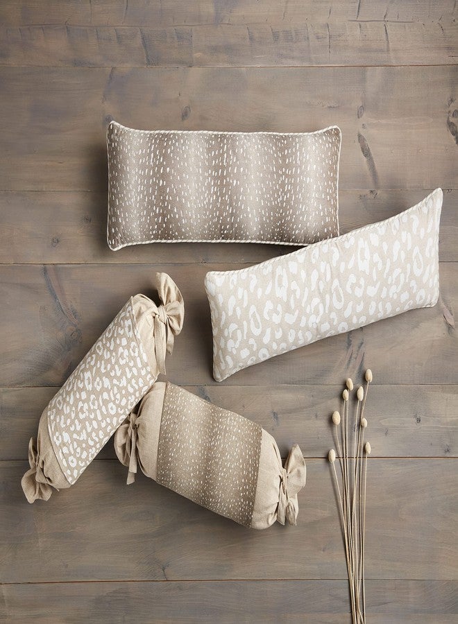 Mud Pie Animal Print Pillows, Fawn - Image 3