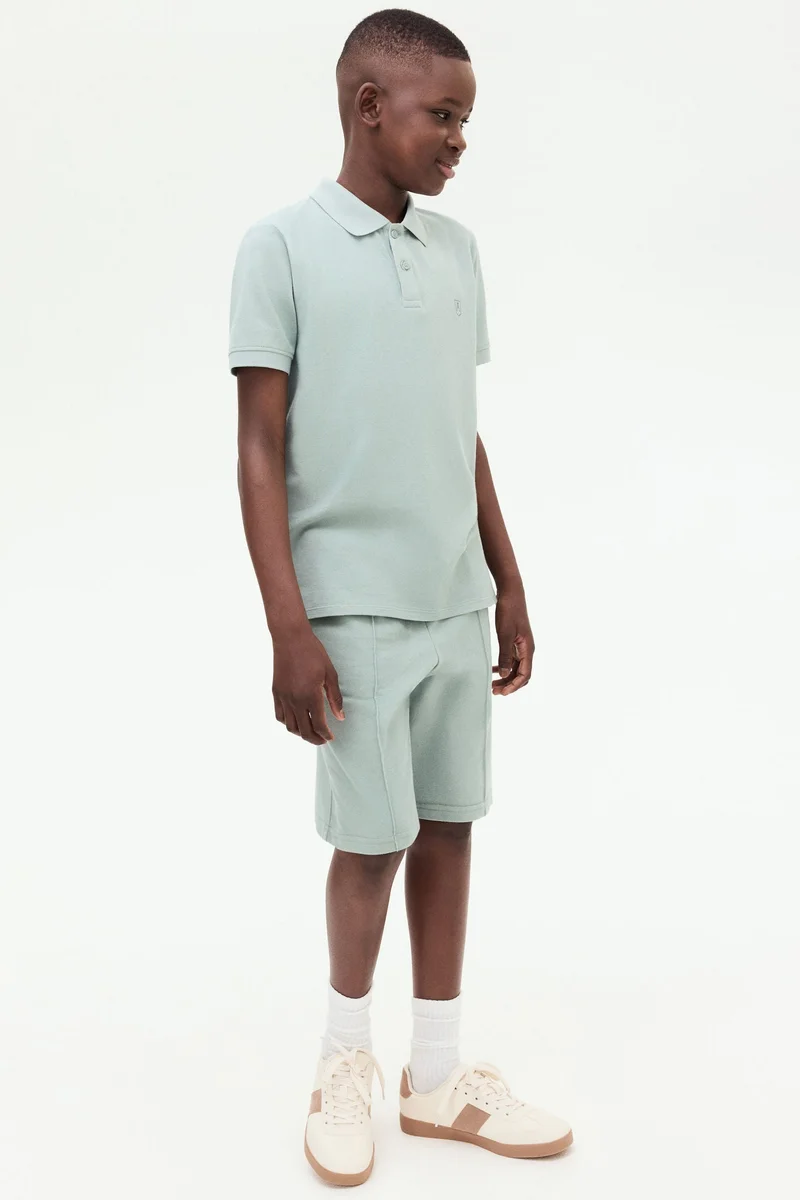 H&M 2-piece cotton piqué set