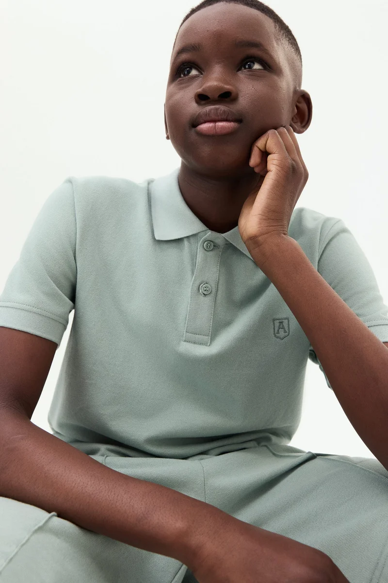 H&M 2-piece cotton piqué set