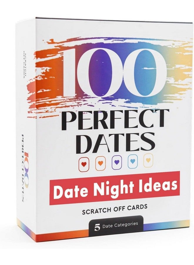ARTAGIA 100 Date Night Ideas Scratch-Off Cards: Fun & Romantic Game for Couples | Special Anniversary Surprise for Him, Her, Boyfriend, Girlfriend, Wife, or Husband | 5 Categories for Relationship Building! - Image 1