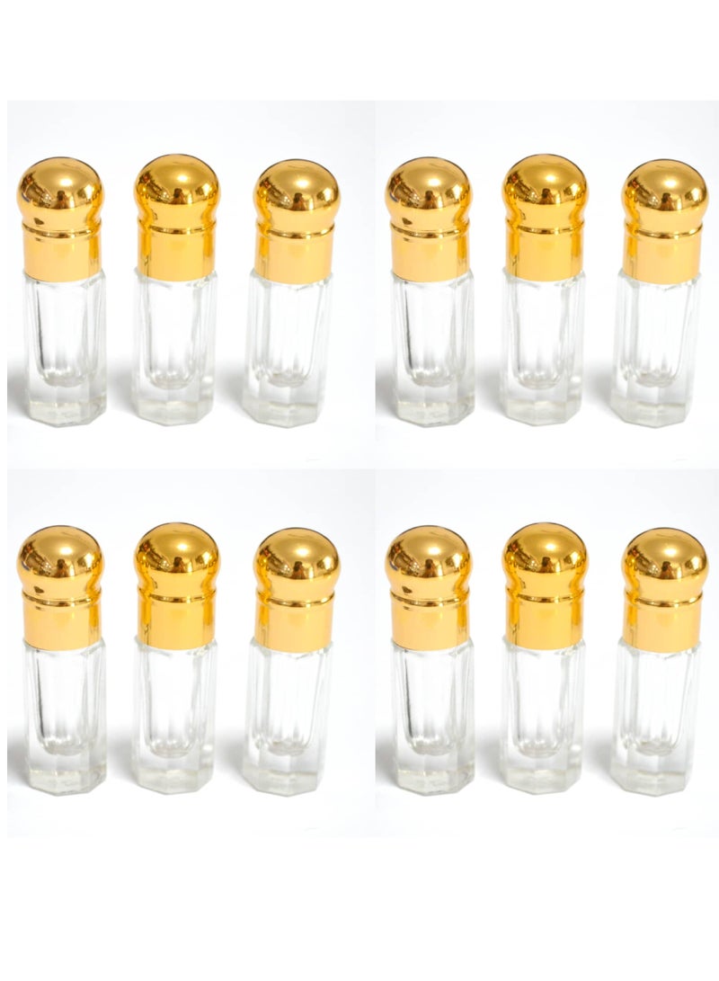 A'ARAQ ALTEEB Empty tulle for perfume packaging,12 pieces gold - Image 2