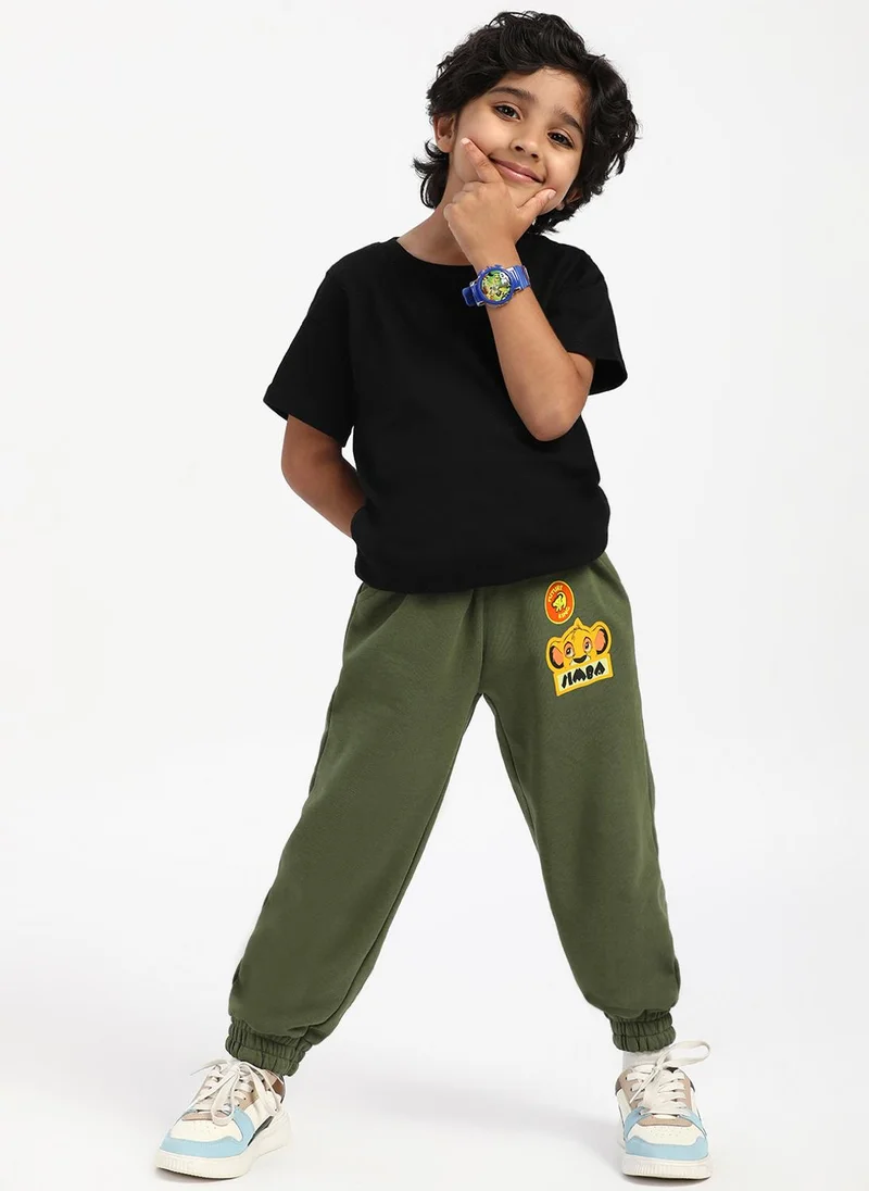 Nautinati Nautinati Boys’ Simba Print Joggers | Age 2 - 10 Years