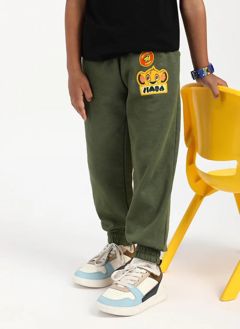 Nautinati Nautinati Boys’ Simba Print Joggers | Age 2 - 10 Years