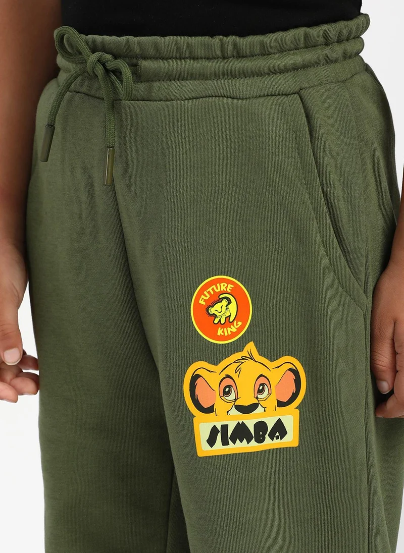 Nautinati Nautinati Boys’ Simba Print Joggers | Age 2 - 10 Years