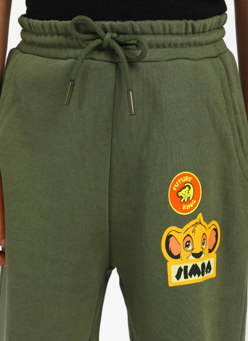 Nautinati Nautinati Boys’ Simba Print Joggers | Age 2 - 10 Years