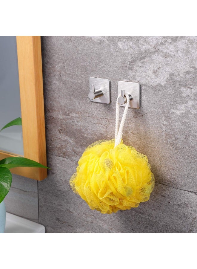 Towel Rack Set with 2 Hook 304 Stainless Steel Wall Mounted Holder No drilling Bathroom Cleaning Tools Holder Kitchen Hardware Set - Image 5