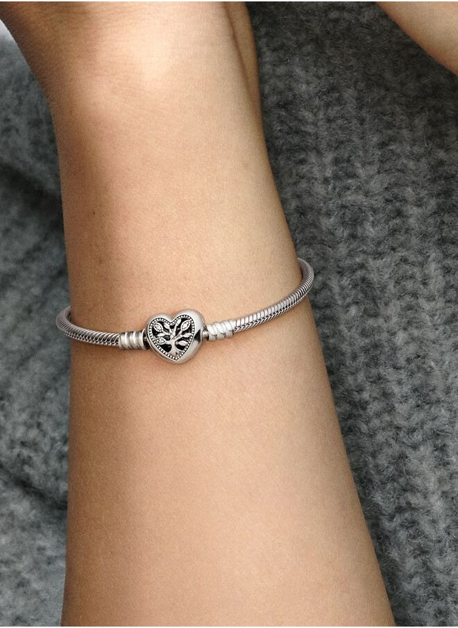 Chomel - Snake Chain Sterling Silver Bracelet for Women 598827C01 - Image 1